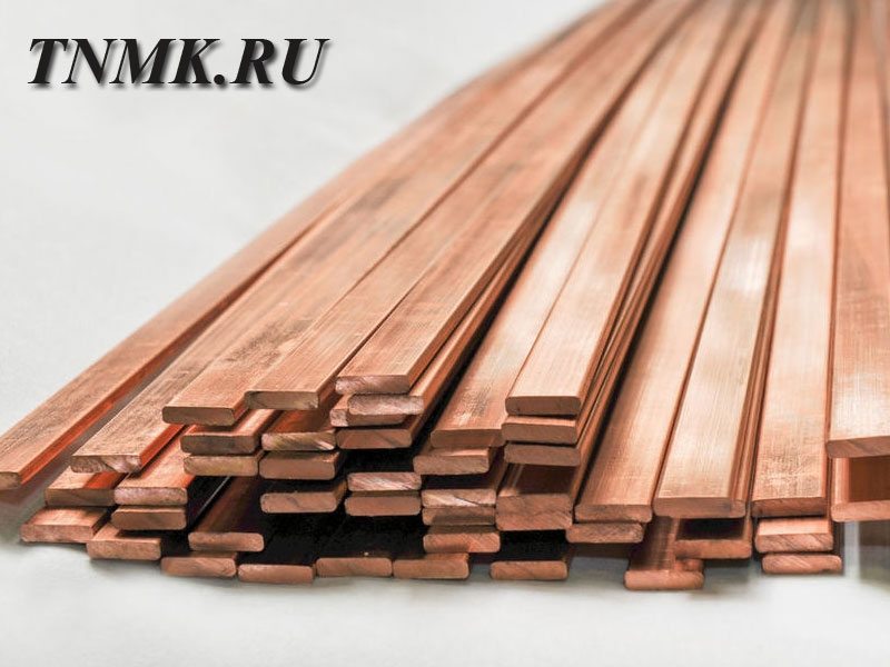 Шина медная 50х3 мм ШММ ГОСТ 434-78 купить в Новом Уренгое