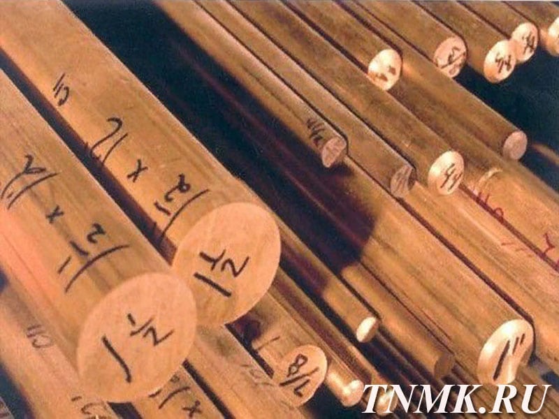 Пруток медный 65 мм М2Т ГОСТ 1535-2006 купить в Новом Уренгое